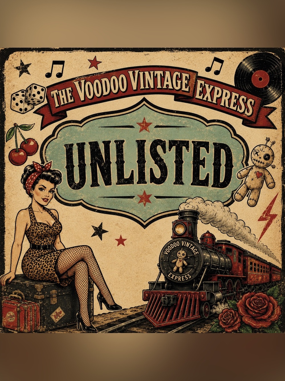 Congrats! you won an unforgettable item from the Voodoo Vintage Express Unlisted